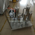 Водяная помпа вагонетки установила машину фильтрации жидкости 2.0Mpa SS316